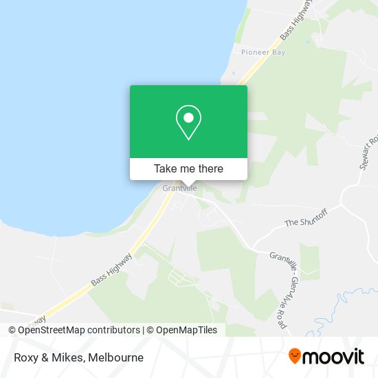 Roxy & Mikes map