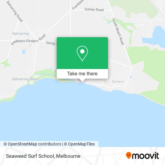 Seaweed Surf School map