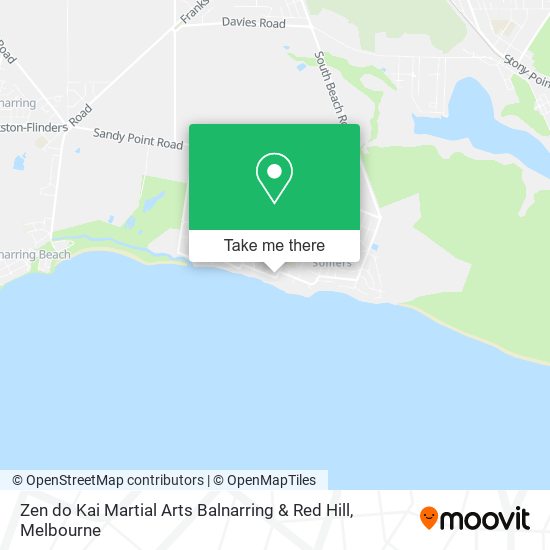 Zen do Kai Martial Arts Balnarring & Red Hill map