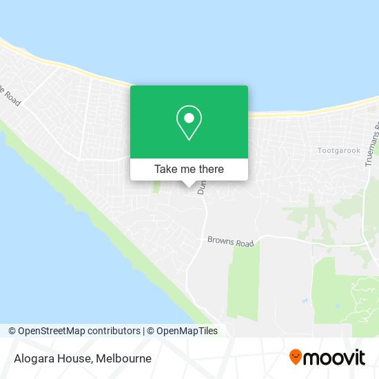 Alogara House map