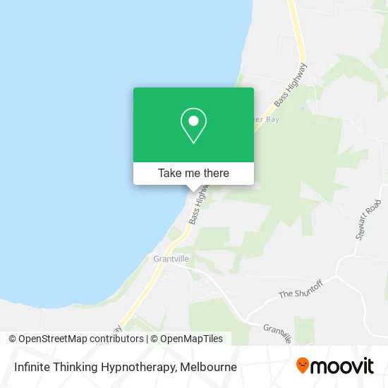Infinite Thinking Hypnotherapy map