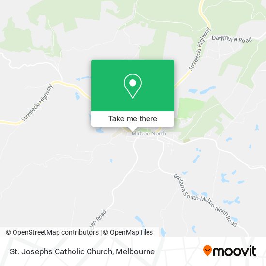 St. Josephs Catholic Church map
