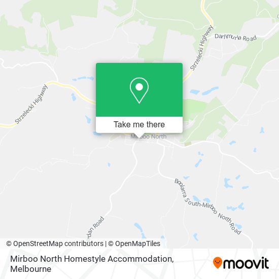 Mirboo North Homestyle Accommodation map