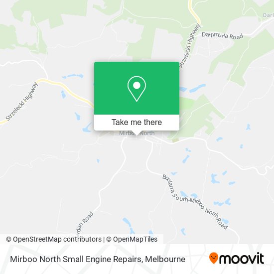 Mirboo North Small Engine Repairs map