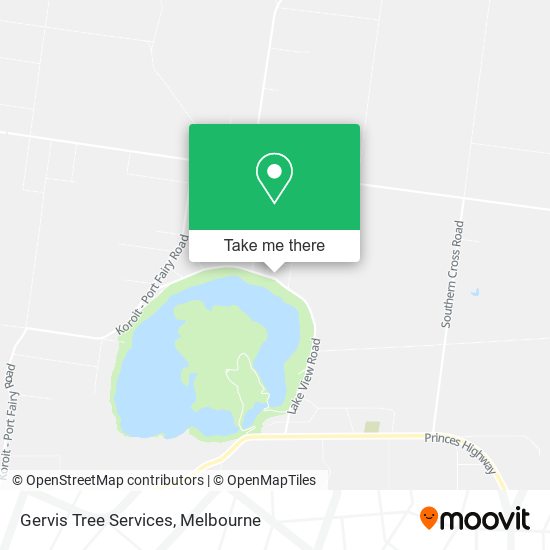 Gervis Tree Services map