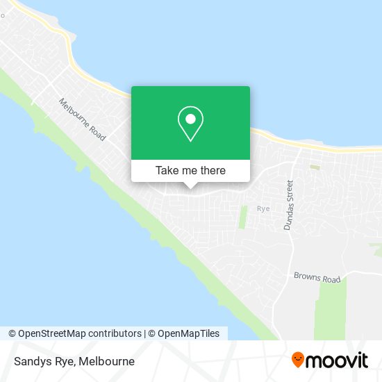 Sandys Rye map