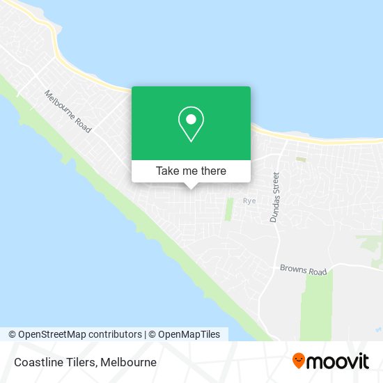Coastline Tilers map