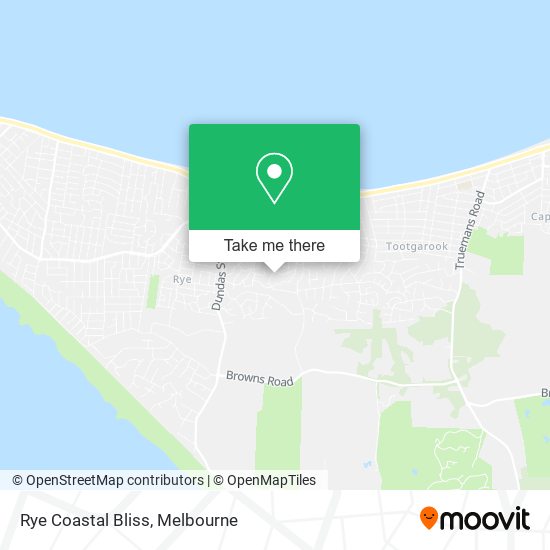 Rye Coastal Bliss map