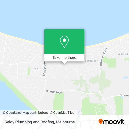 Reidy Plumbing and Roofing map