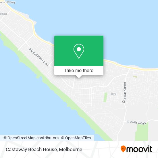 Castaway Beach House map