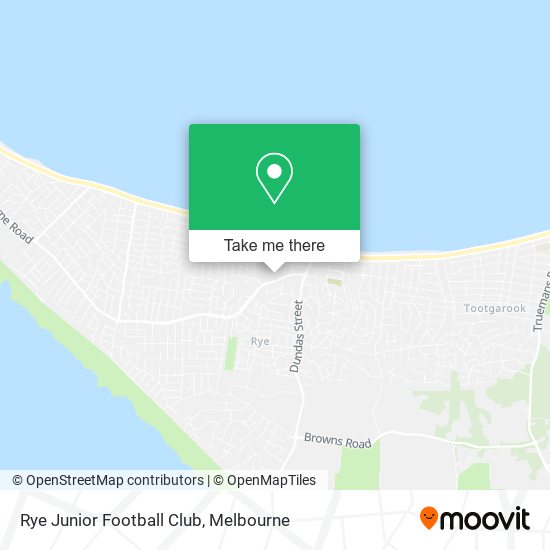 Rye Junior Football Club map