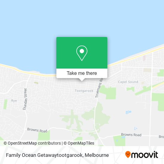 Family Ocean Getawaytootgarook map