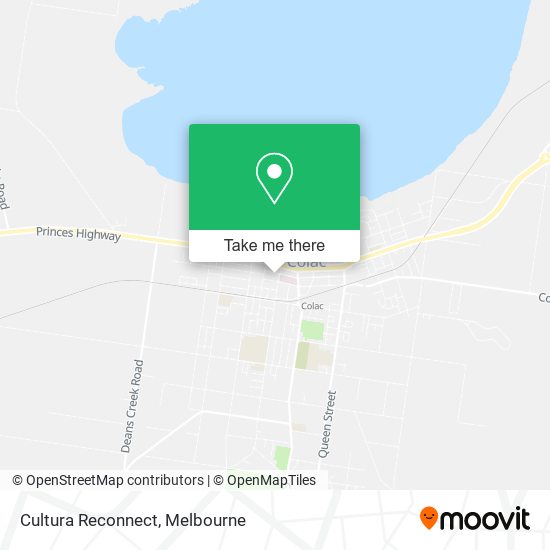 Cultura Reconnect map