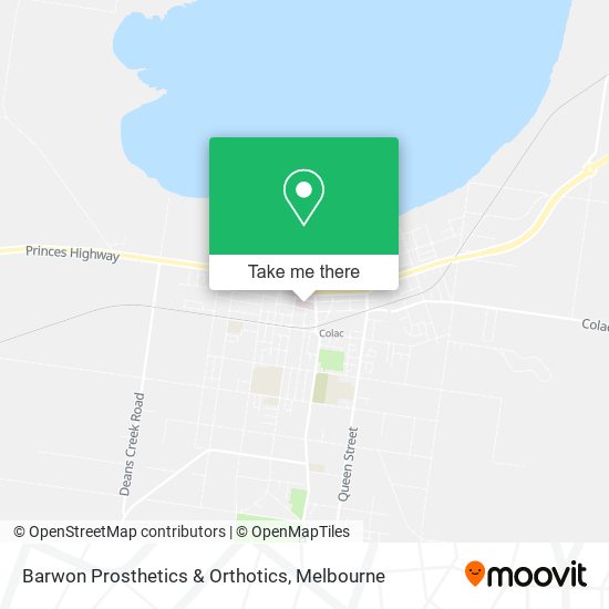 Barwon Prosthetics & Orthotics map