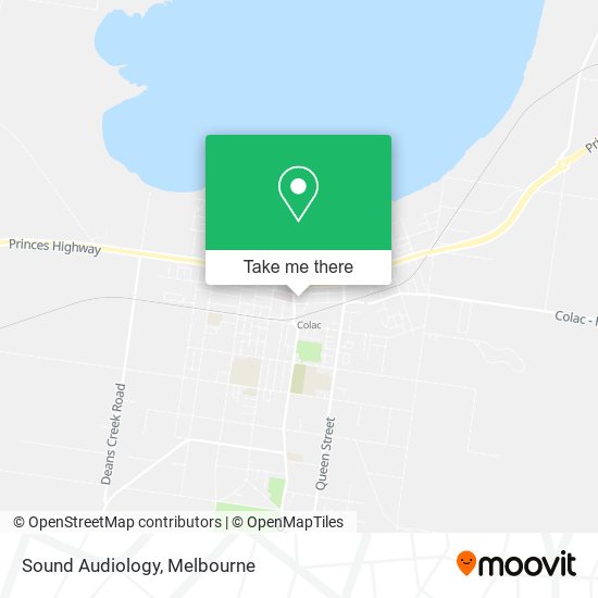 Sound Audiology map