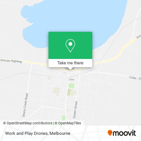 Work and Play Drones map