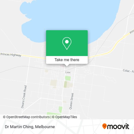 Dr Martin Ching map