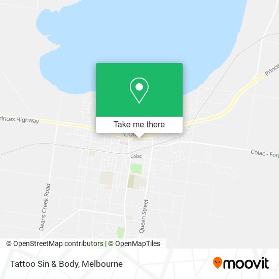 Tattoo Sin & Body map