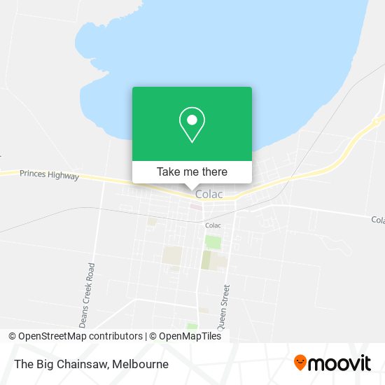 The Big Chainsaw map