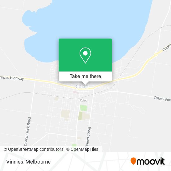 Vinnies map
