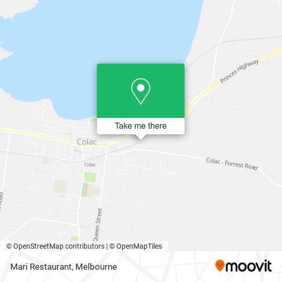 Mari Restaurant map