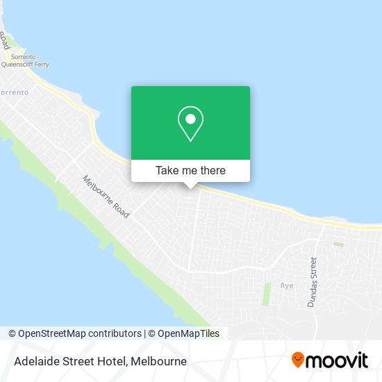 Adelaide Street Hotel map