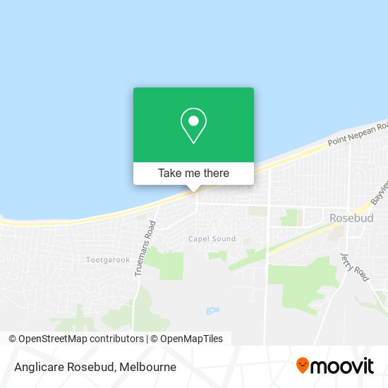 Anglicare Rosebud map