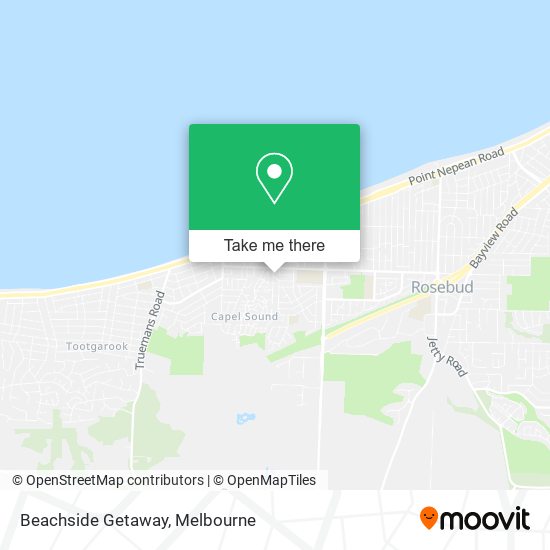 Beachside Getaway map