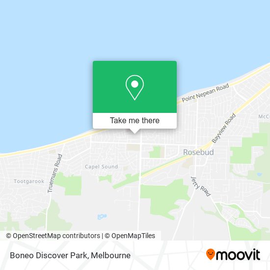 Boneo Discover Park map