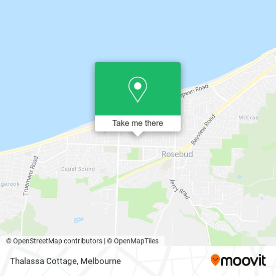 Thalassa Cottage map