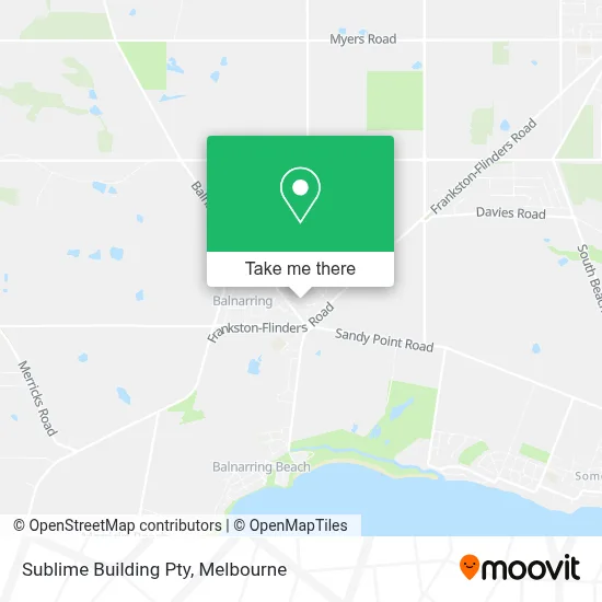 Mapa Sublime Building Pty