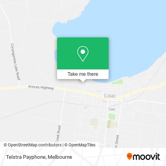 Telstra Payphone map