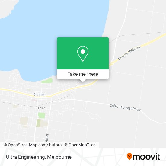 Ultra Engineering map