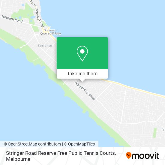 Mapa Stringer Road Reserve Free Public Tennis Courts