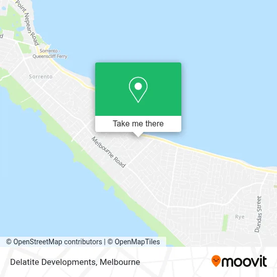 Mapa Delatite Developments