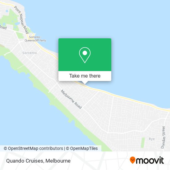Quando Cruises map