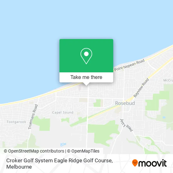 Croker Golf System Eagle Ridge Golf Course map