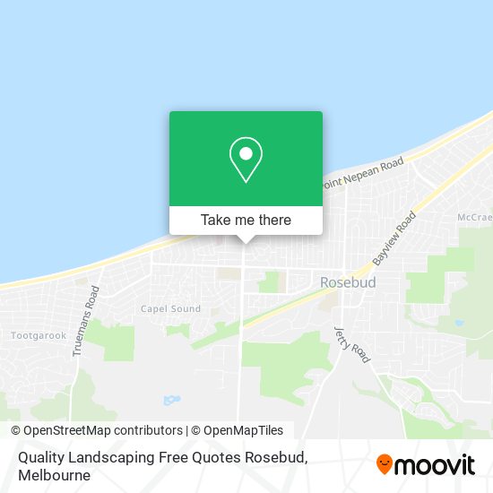 Quality Landscaping Free Quotes Rosebud map