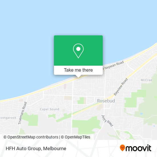 HFH Auto Group map