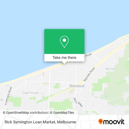 Rick Symington Loan Market map