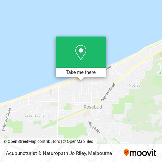 Acupuncturist & Naturopath Jo Riley map