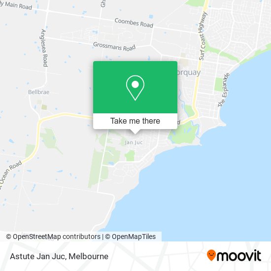 Astute Jan Juc map