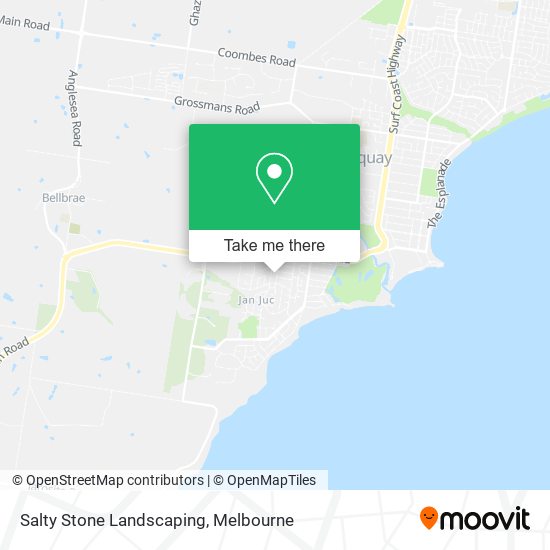 Salty Stone Landscaping map
