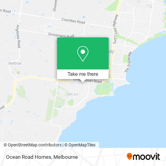 Ocean Road Homes map