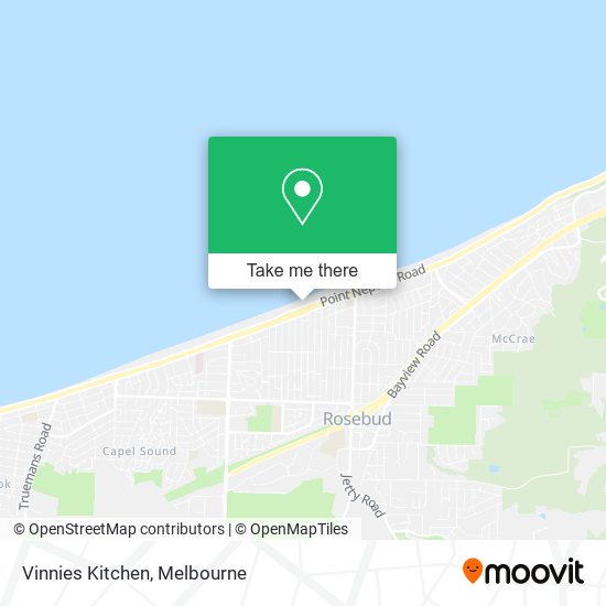 Vinnies Kitchen map