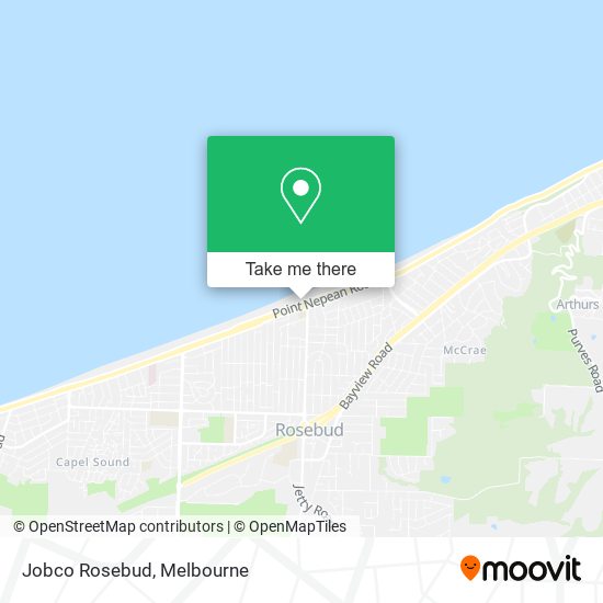 Jobco Rosebud map