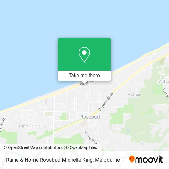 Raine & Horne Rosebud Michelle King map