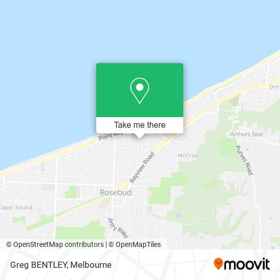 Greg BENTLEY map