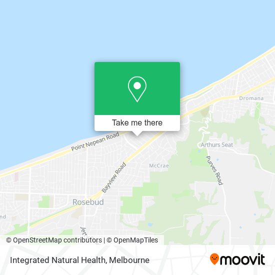 Integrated Natural Health map