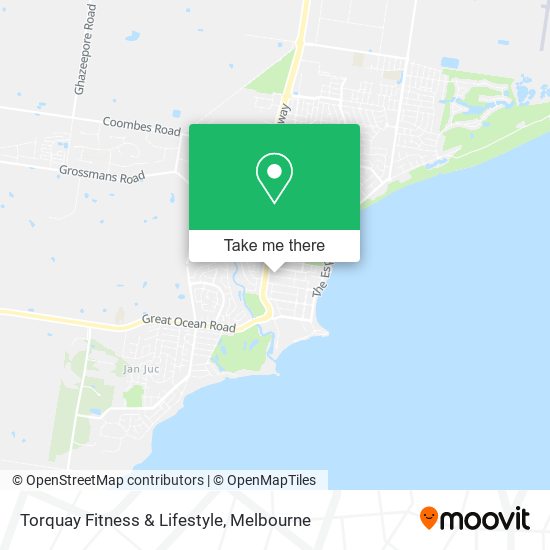 Torquay Fitness & Lifestyle map